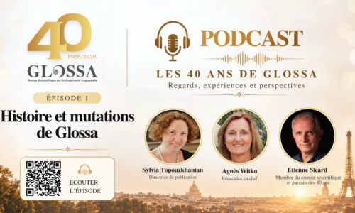 Épisode 1_40 ans de Glossa Épisode 1_40 ans de Glossa