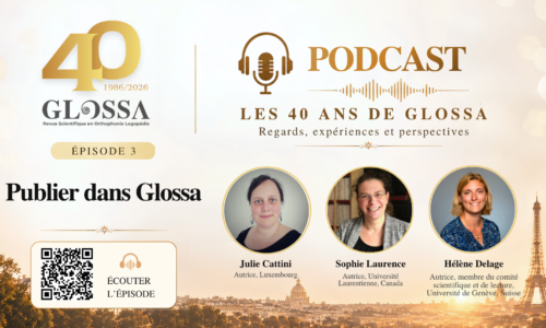 Épisode 3_40 ans de Glossa Épisode 3_40 ans de Glossa