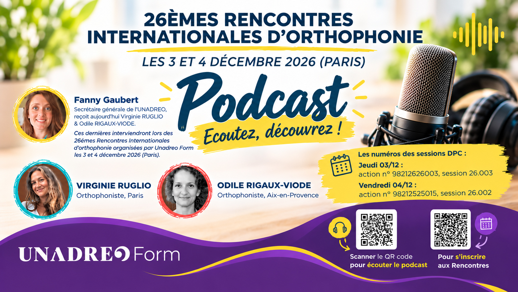 Podcast des Rencontres 2026
