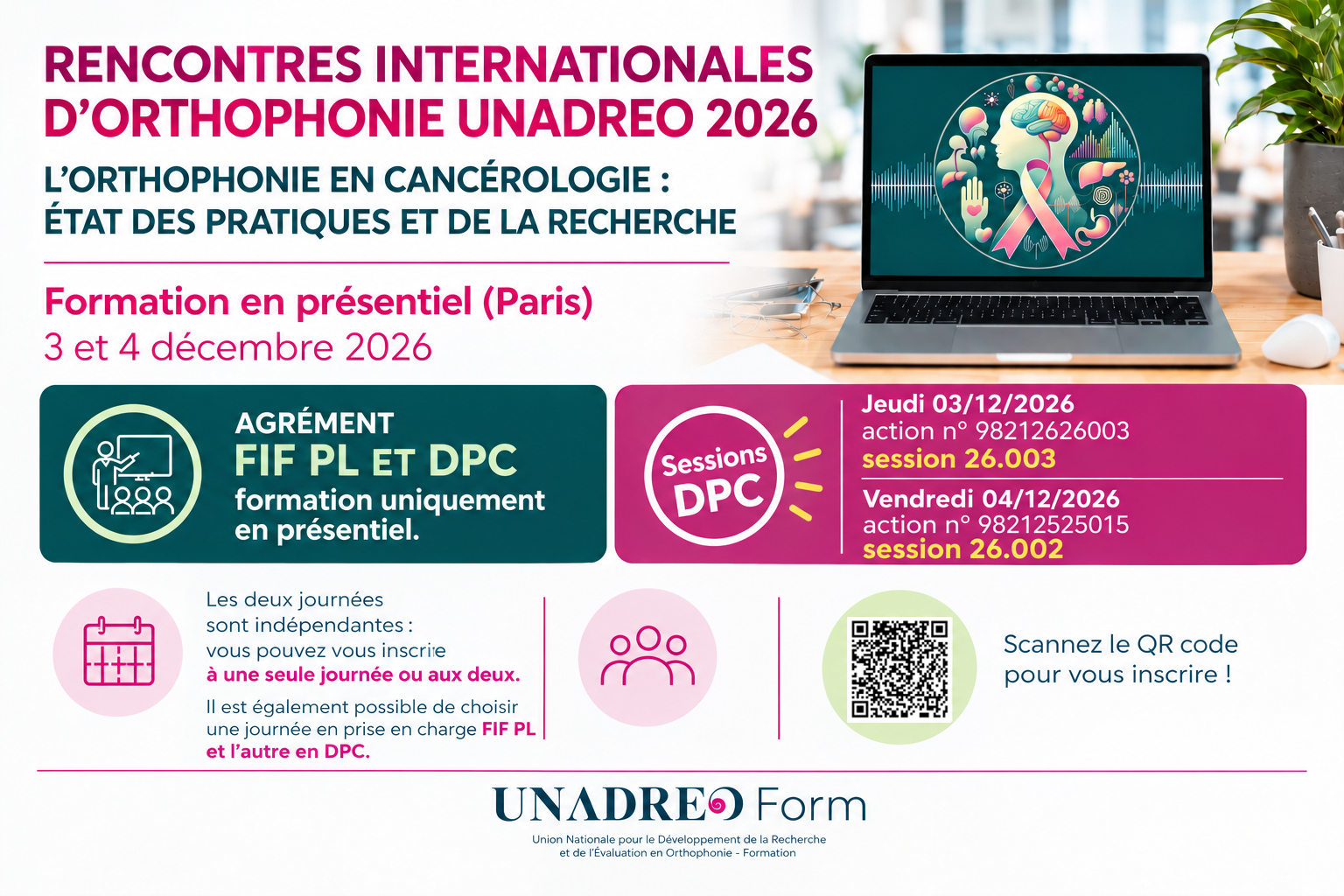 bandeau Rencontres 2026 sessions DPC